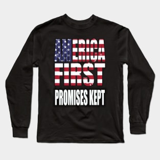 America First Long Sleeve T-Shirt